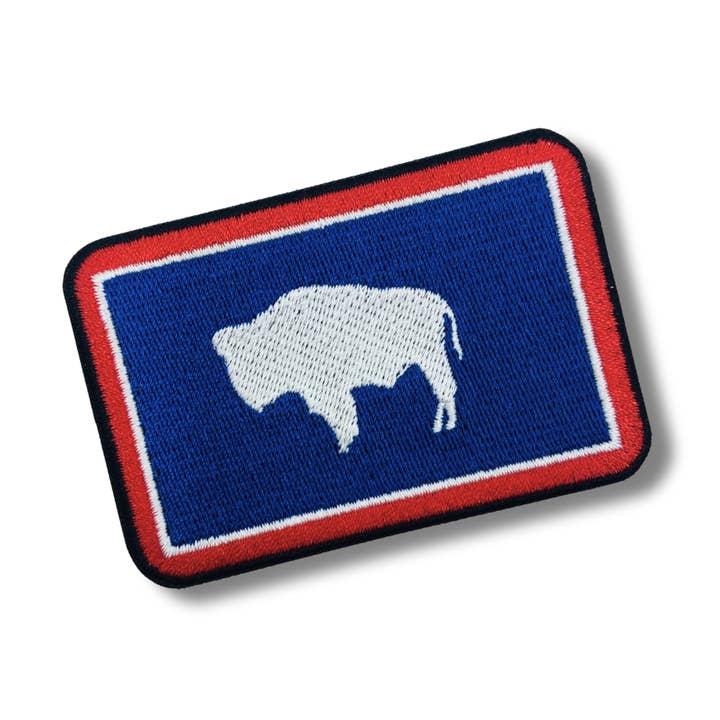 Flagge des Bundesstaates Wyoming für den Großhandel von Outpatch