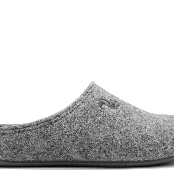 thies 1856 ® Chinelos de PET Reciclado vegan cinza claro por atacado de thies