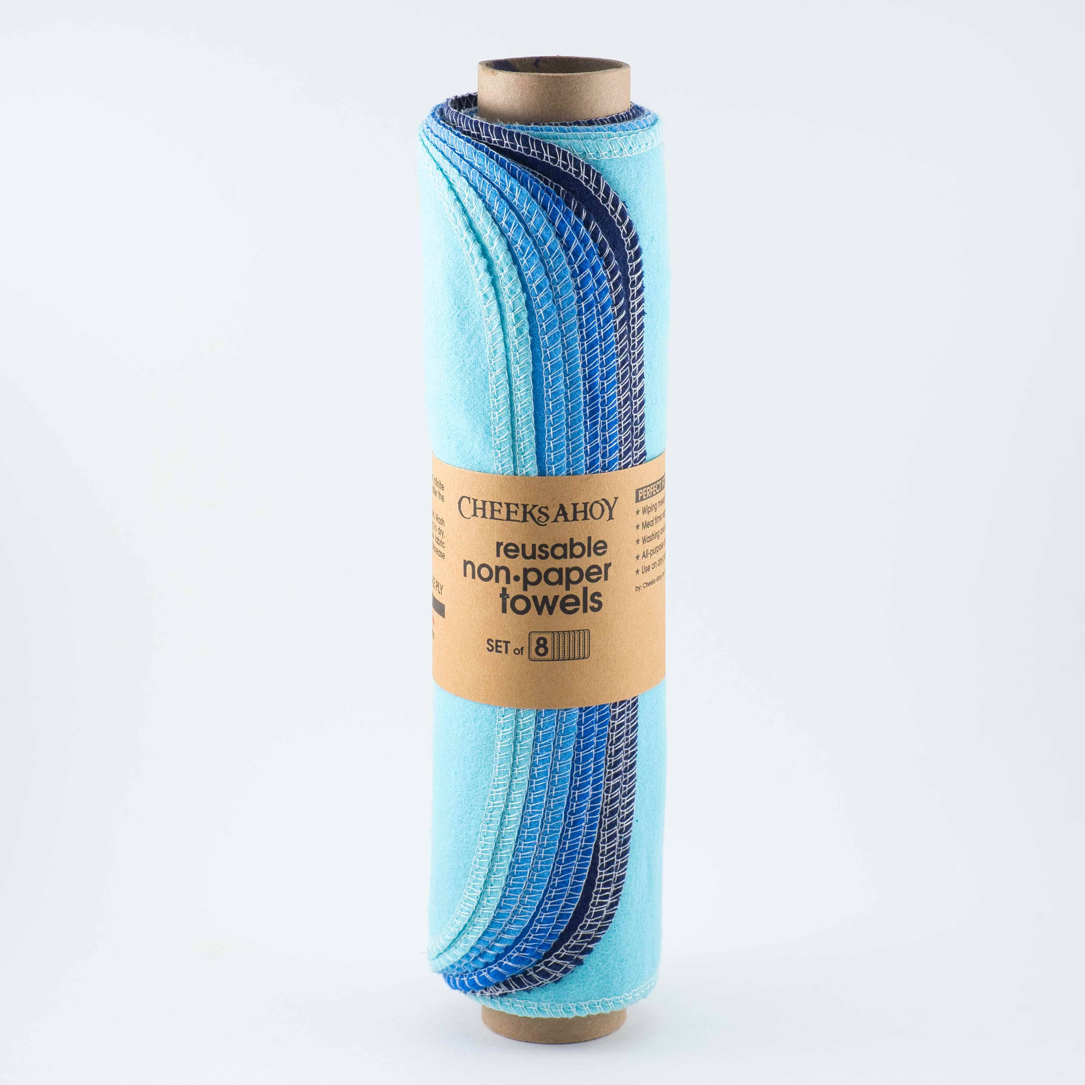 Cheeks Ahoy - Wholesale Dishcloth - Pre-Rolled Reusable Non-Paper Towels3