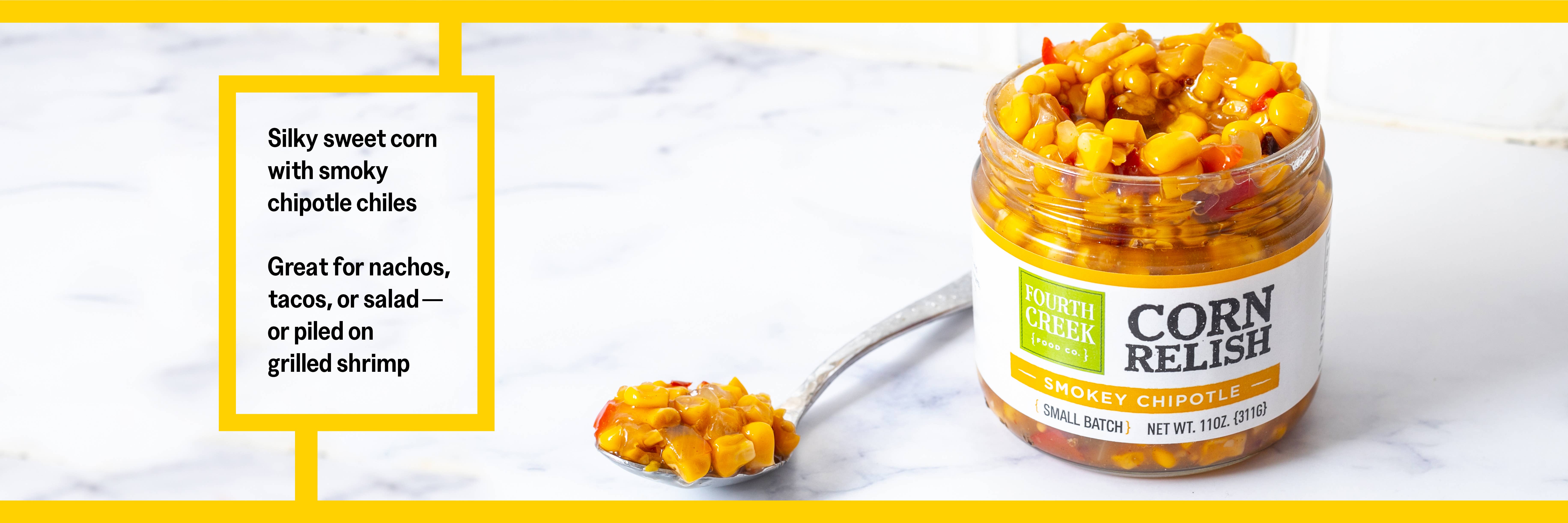 Fourth Creek Food Co. - Wholesale Relish - Corn Relish3