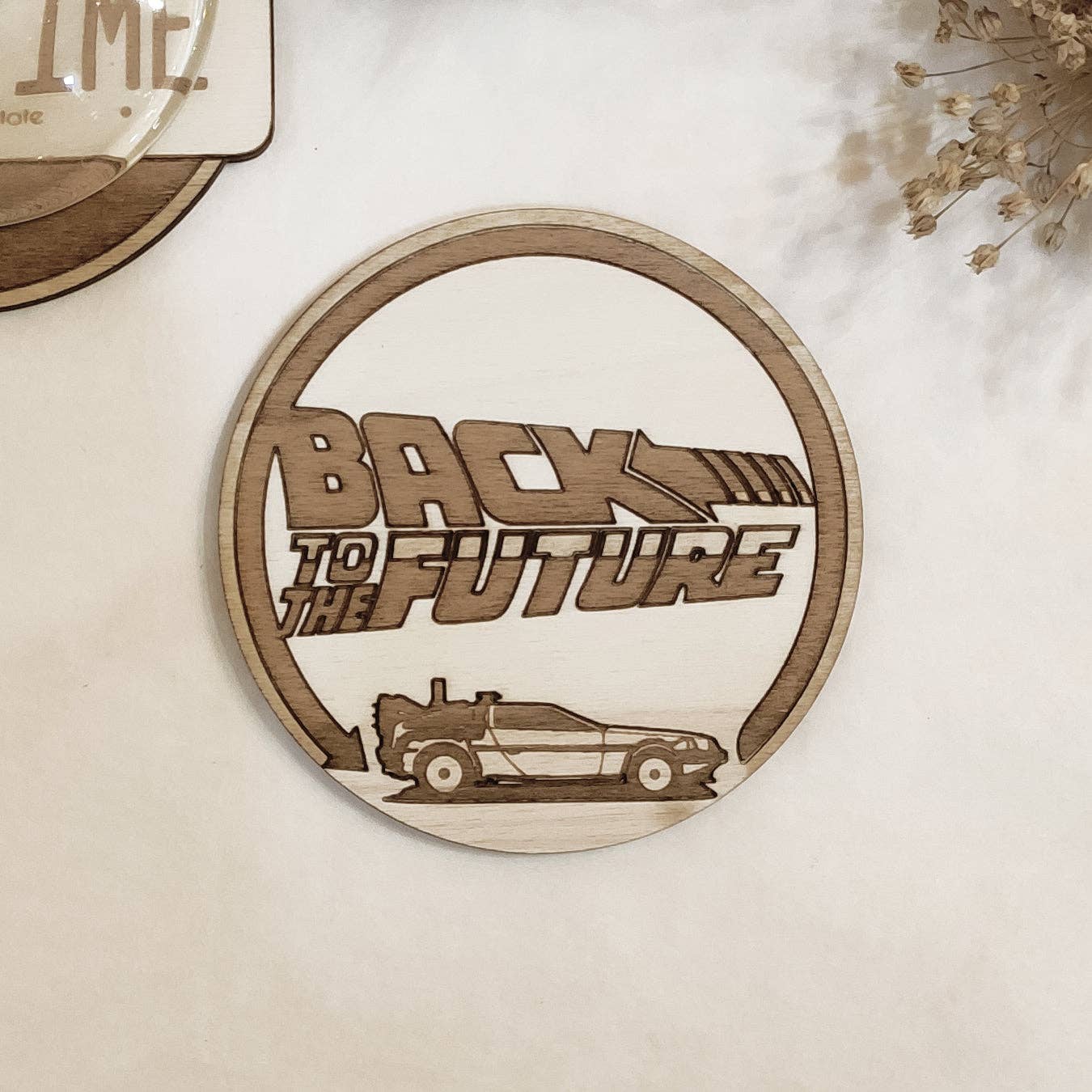 Studio Rima - Wholesale Coasters - Set of 6 Back to The Future Wooden Coasters - Cinema Gift5