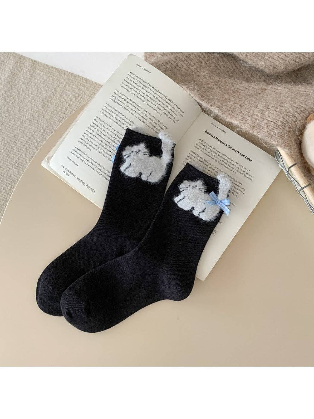 Funkyrel® Atzbranding Limited - Vendita all'ingrosso Calzini - Donna - Rufia - Calzini Invernali da Donna con Motivo di Animali Cartoon1