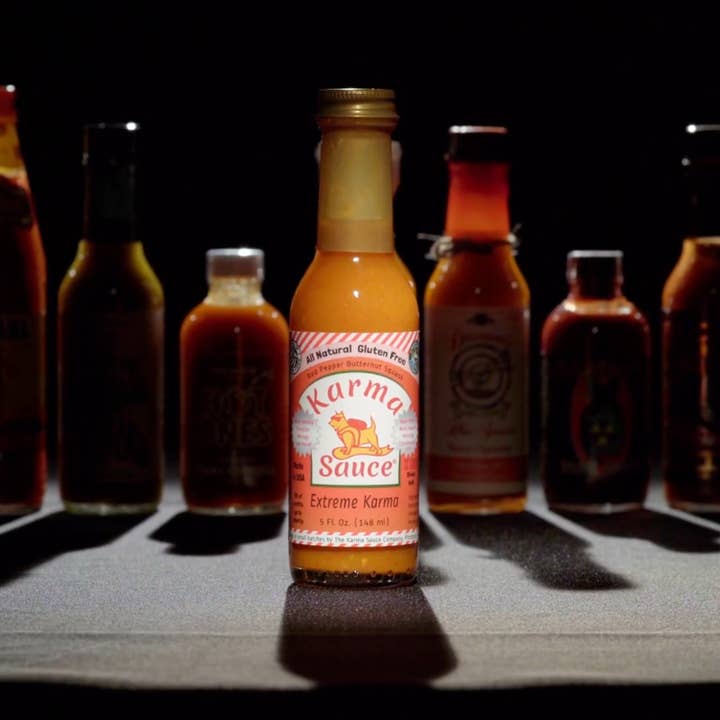 Karma Sauce - Vendita all'ingrosso Salse piccanti - Extreme Karma Hot Sauce di Karma Sauce, venduto in confezioni da 63