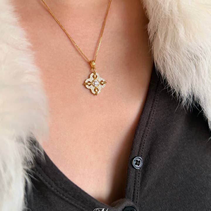 MINICYBER STUDIO - Wholesale Pendant/Charm Necklace - Vajra Dorje Necklace7