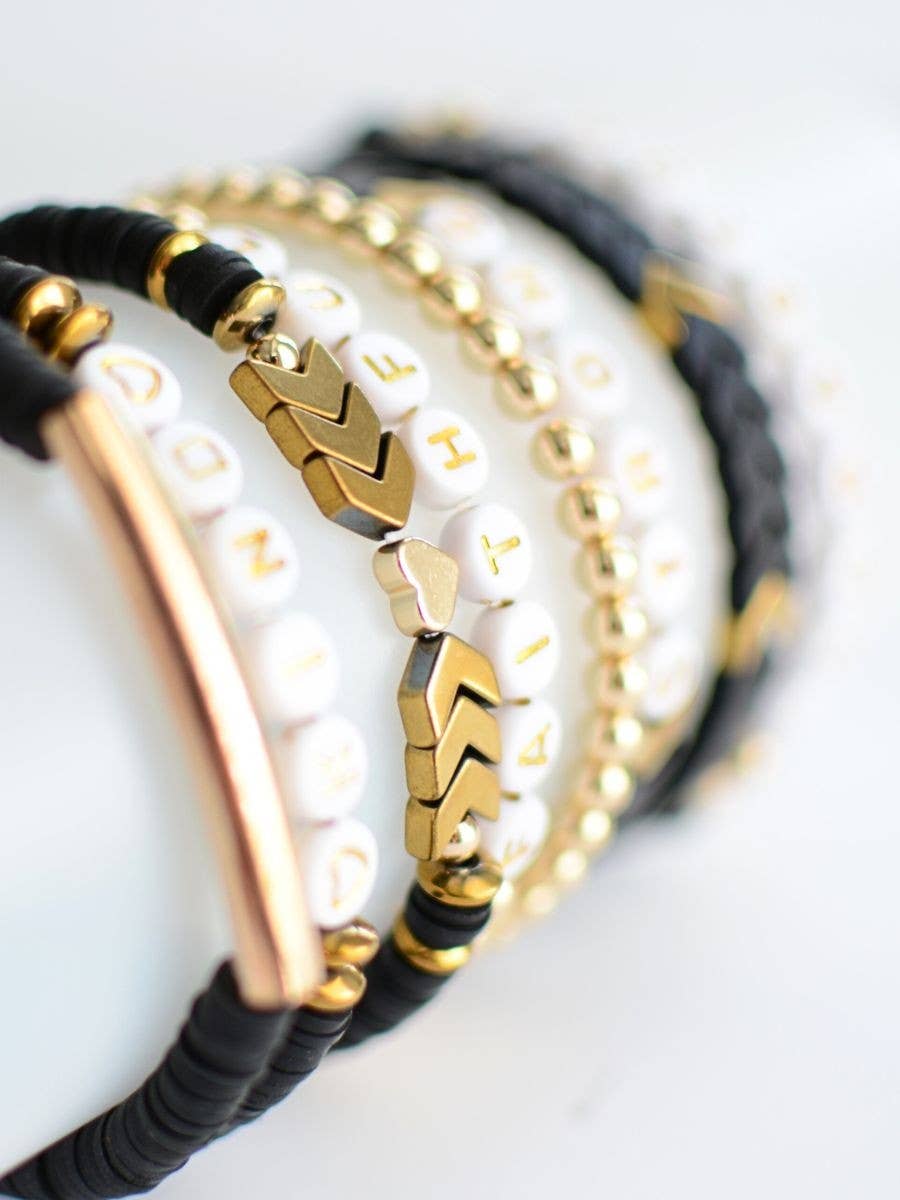 Two and Crew - Faith Based Jewelry & Gifts - Wholesale Jewelry Set - Inspirational Beaded Bracelet Set – Kind Words Jewelry3