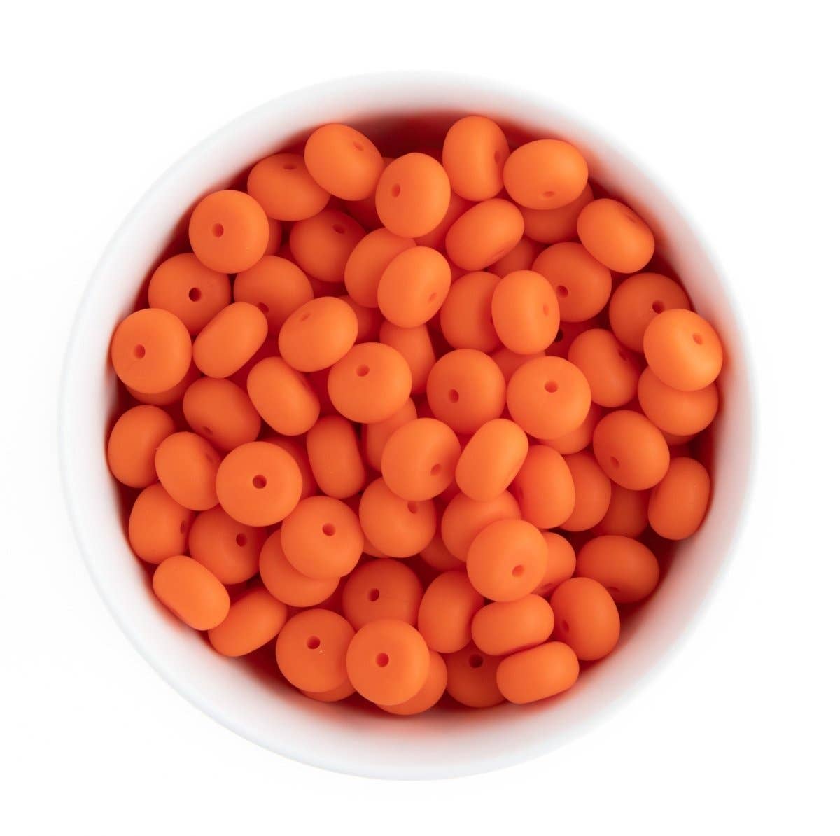 Cara & Co Silicone Craft Supply – wholesale Pärlor – 14 mm abacusformade silikonpärlor35