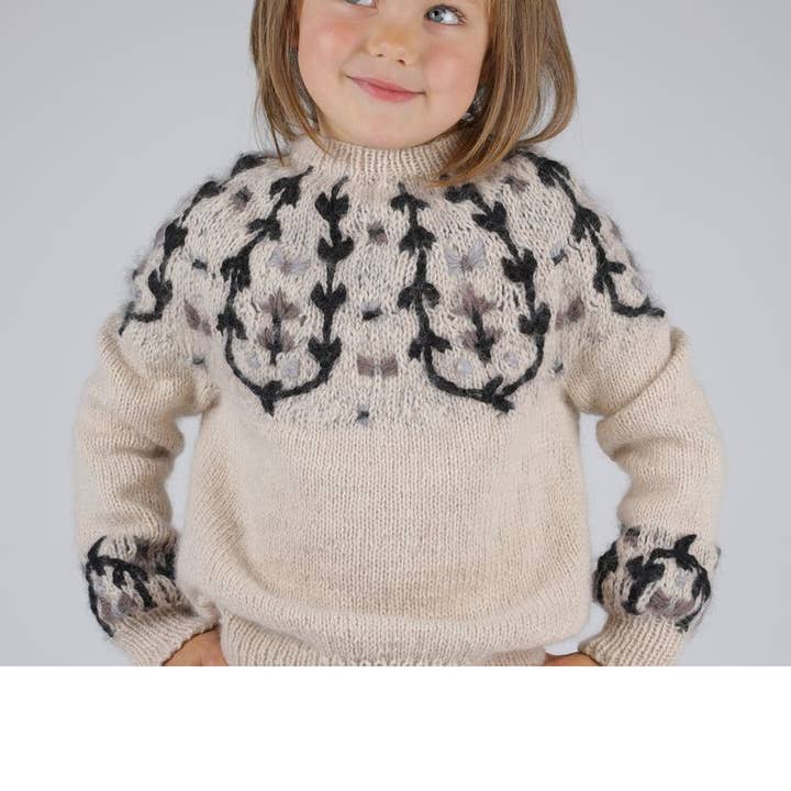 Knitting Kit - Bucolique Sweater For Kids for wholesale by Mamy Factory