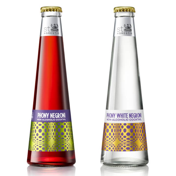 St. Agrestis Non-Alcoholic Phony Negroni® & White Negroni. for wholesale by St. Agrestis