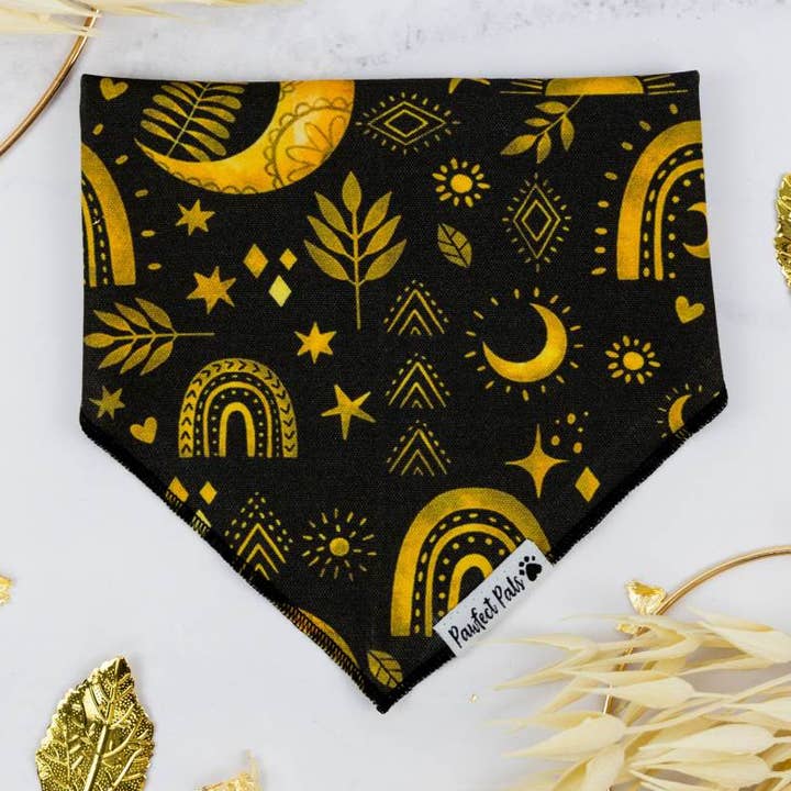 Midnight Sky - Bomuldsbandana for engroshandel hos Pawfect Pals