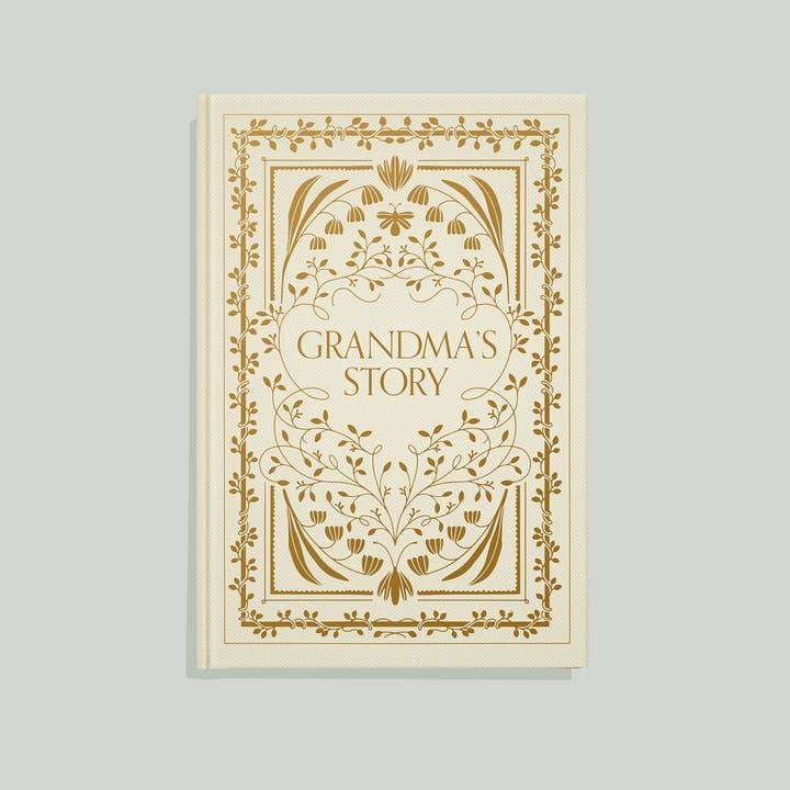 Grandma's Story: A Memory and Keepsake Journal for My Family for wholesale by Paige Tate & Co.