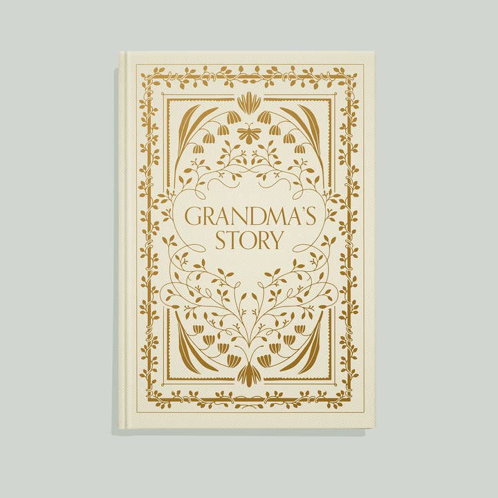 Grandma's Story: A Memory and Keepsake Journal for My Family for wholesale by Paige Tate & Co.