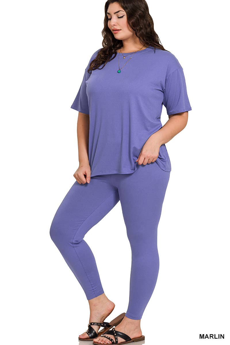42POPS - Wholesale Lounge Set - Women's - `.Plus Microfiber Lounge Wear 2 Pc Set21