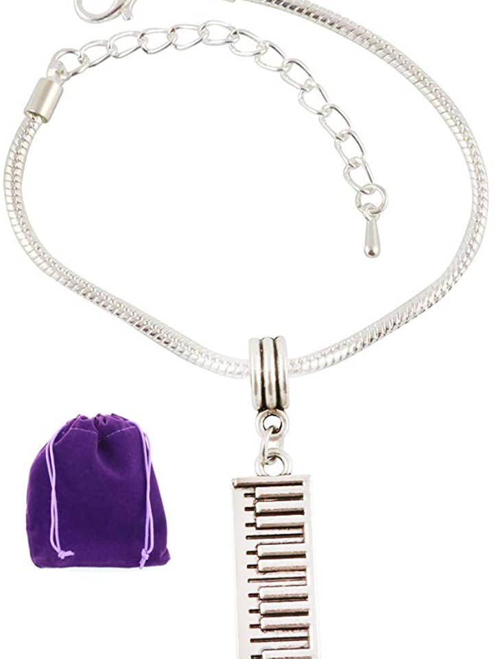 Klaverarmbånd | Klaverlærerarmbånd og fantastisk musikarmbånd for engroshandel hos Dave The Bunny