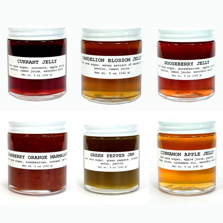 Six Pack of Jams and Jellies | Chef’s Choice for wholesale by Smoke Camp Crafts