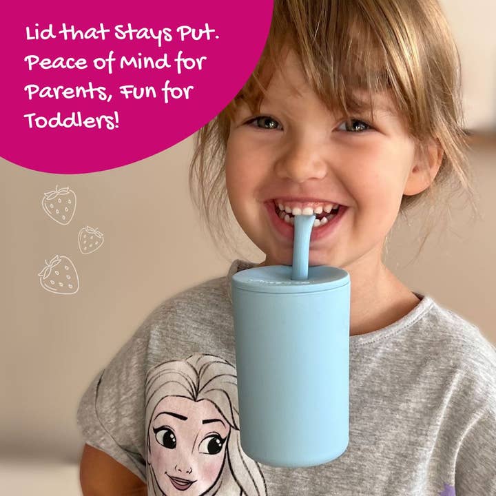 Brightberry - Wholesale Drinking Glass/Cup - Kids & Baby - Kids Smoothie Cup with Straw & Secure Lid3