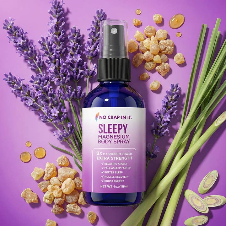 Spray de Magnésium Somnolent pour la vente par No Crap In It