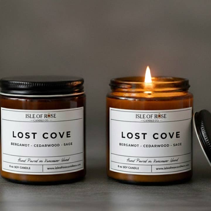 Lost Cove for wholesale by Isle of Rose Candle Co.