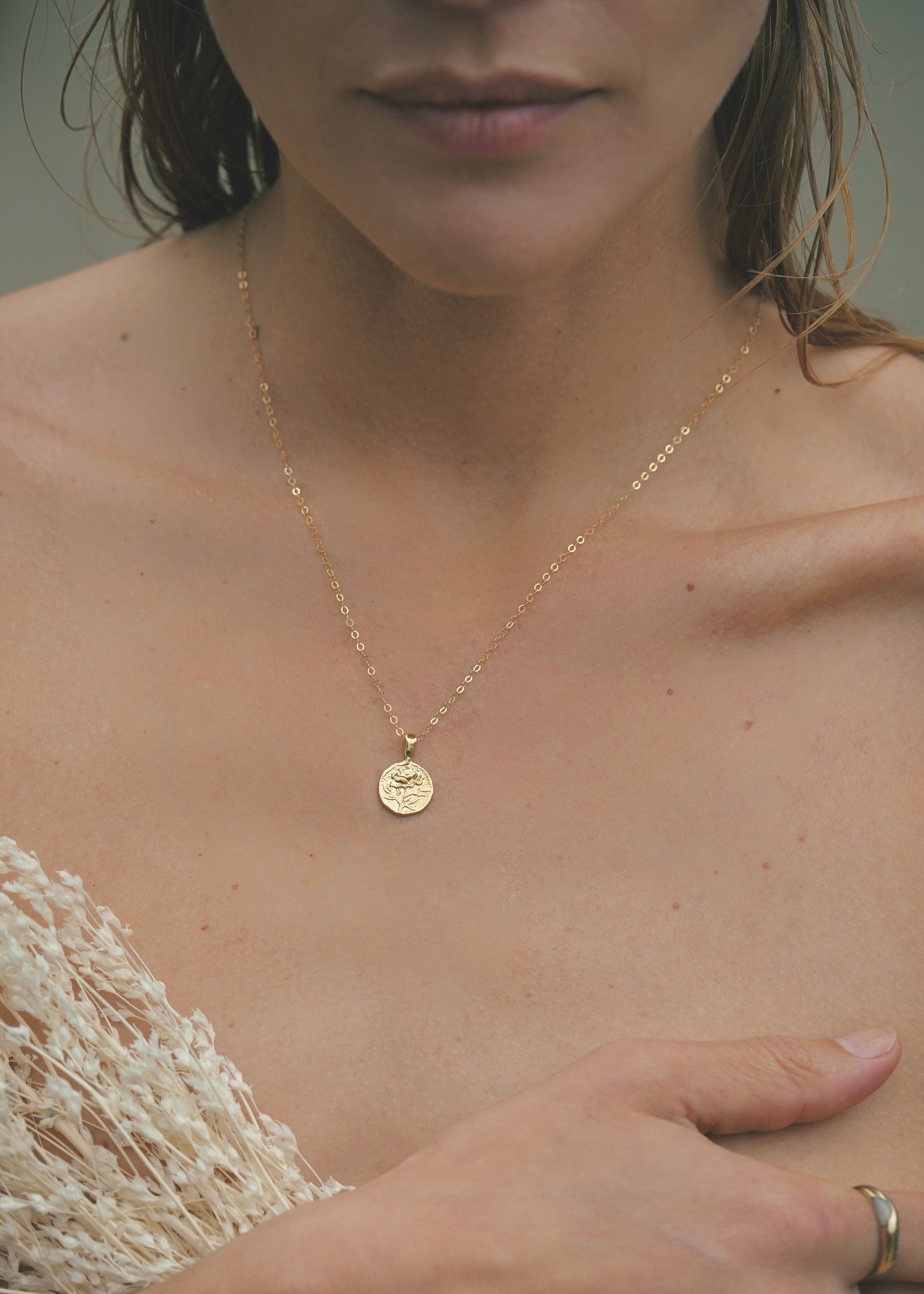 Mountainside Jewelry – Engroshandel Halskæde med vedhæng – Rosa halskæde1