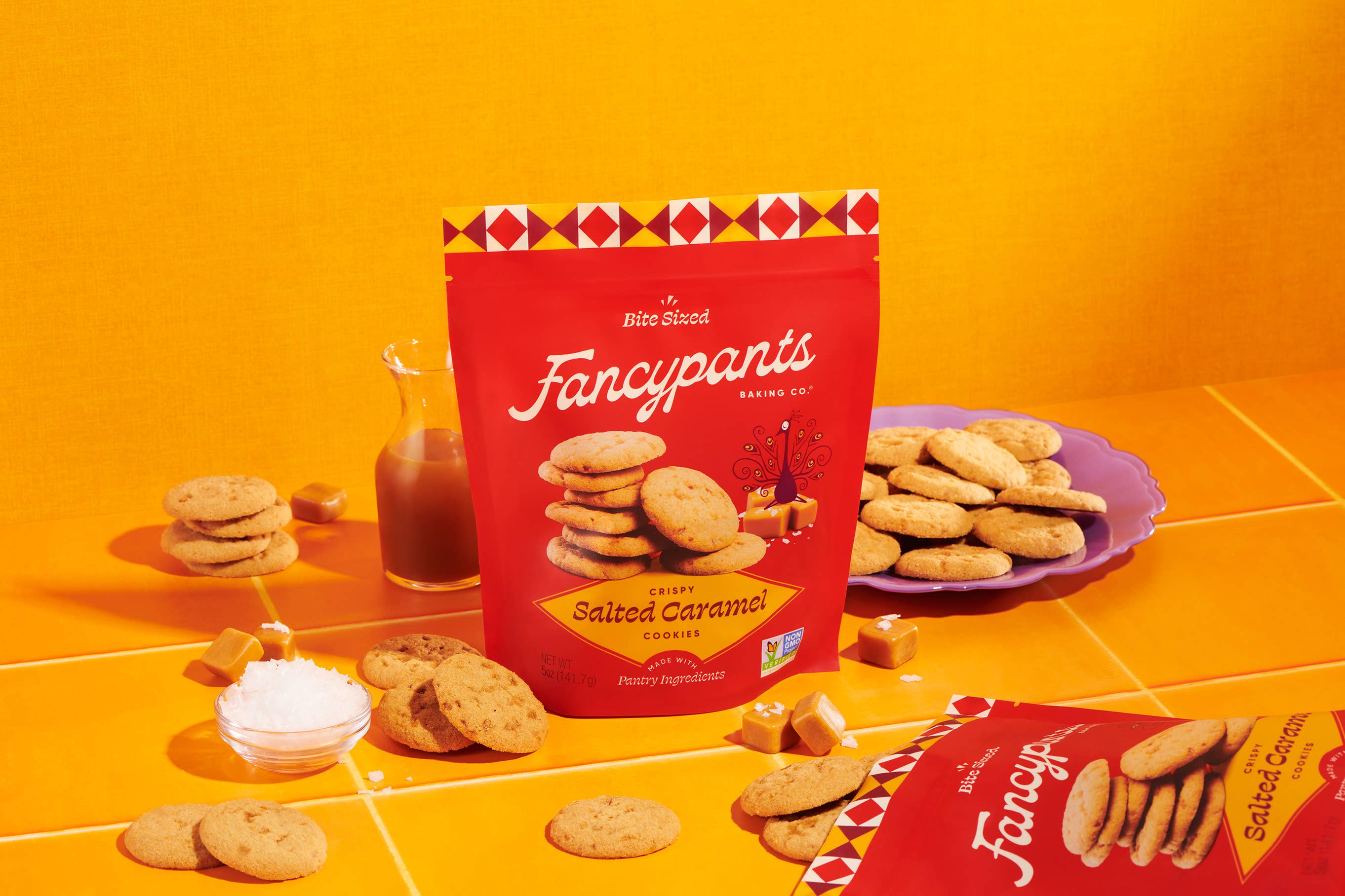 Fancypants Baking Co. - Wholesale Cookie - Salted Caramel Cookies | Premium Snacks | 12 pack | 5oz2