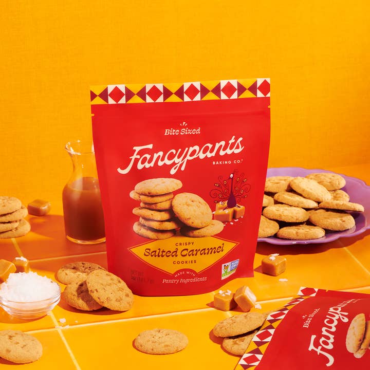 Fancypants Baking Co. - Wholesale Cookie - Salted Caramel Cookies | Premium Snacks | 12 pack | 5oz2