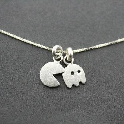 Makers & Providers - Wholesale Pendant/charm necklace - Pac Man Necklace0