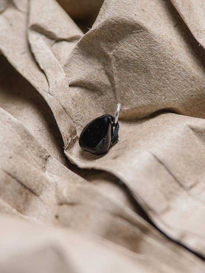 Black Tourmaline Pendant for wholesale by House of Klunkar
