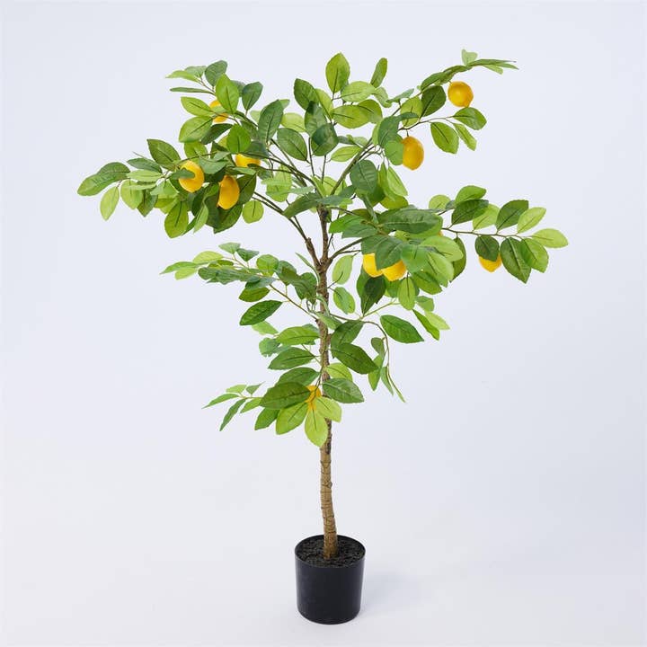Truu Design - Wholesale Artificial Plant - Truu Design Artificial Potted Lemon Tree, 41.3"H