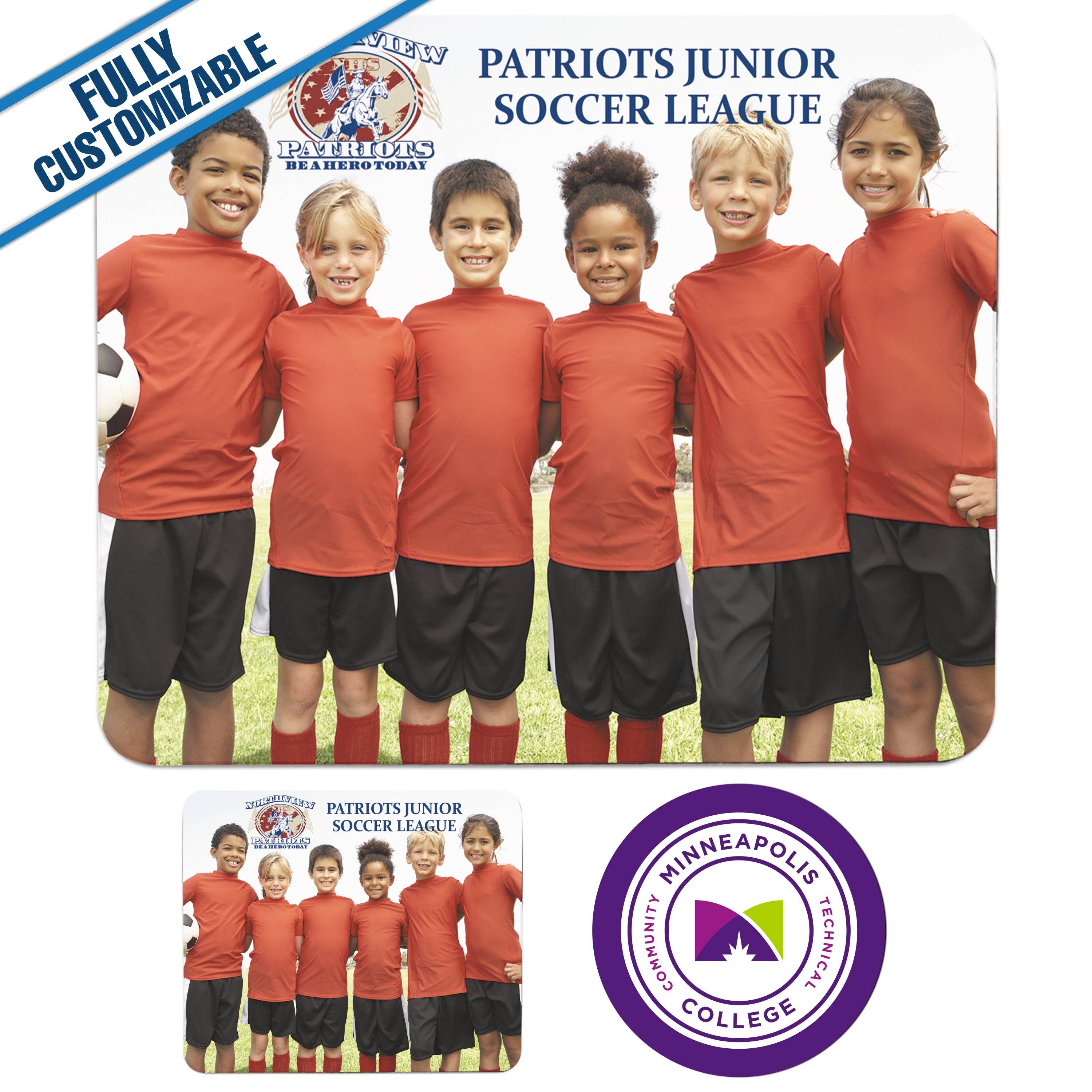 GiftWorksPlus - Wholesale Mousepad/Trackpad - Neoprene Mouse Pads - Fully Customizable2