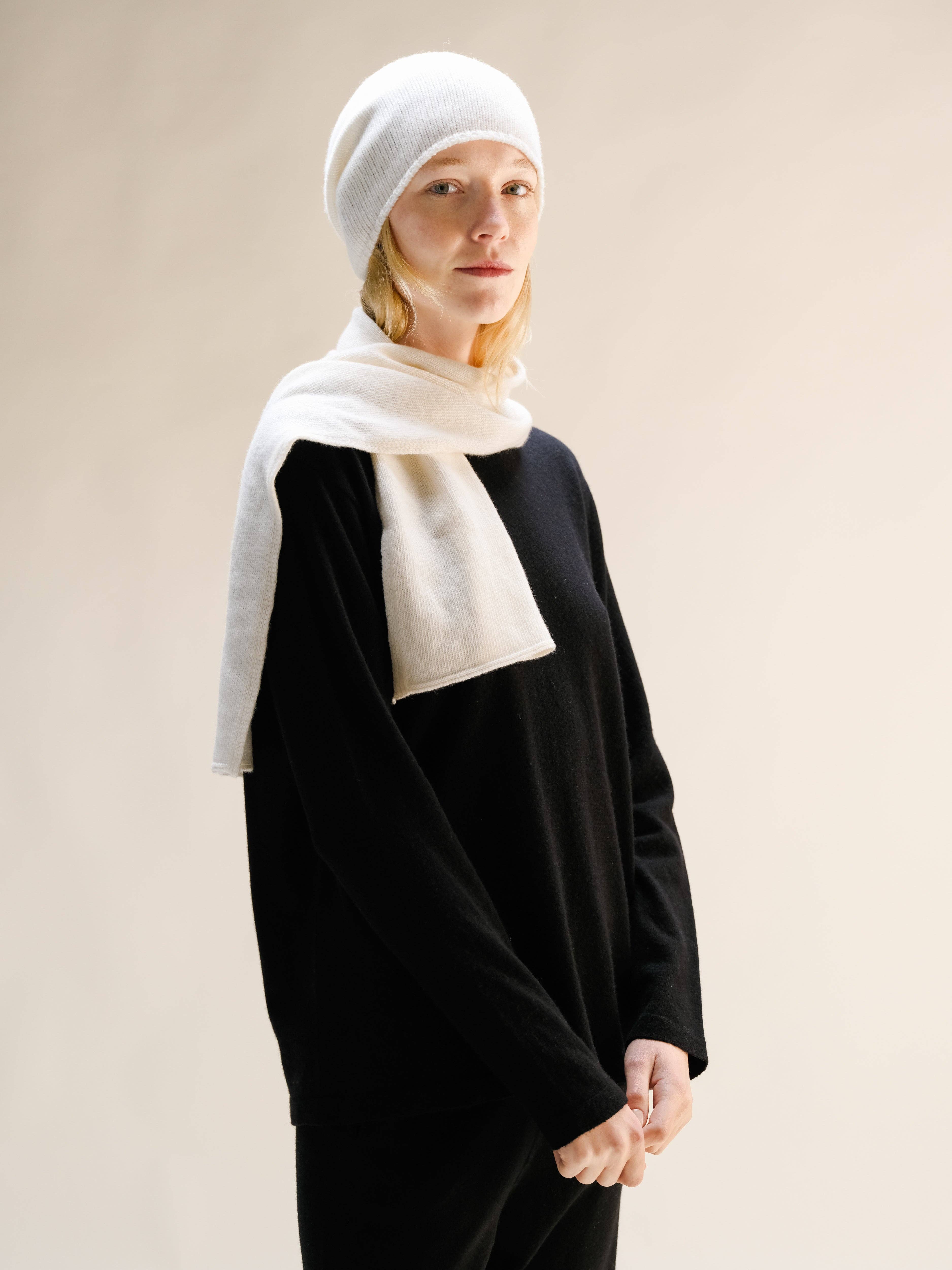 Lèmme - Wholesale Scarf - Women's - Cashmere Mix Jabot3