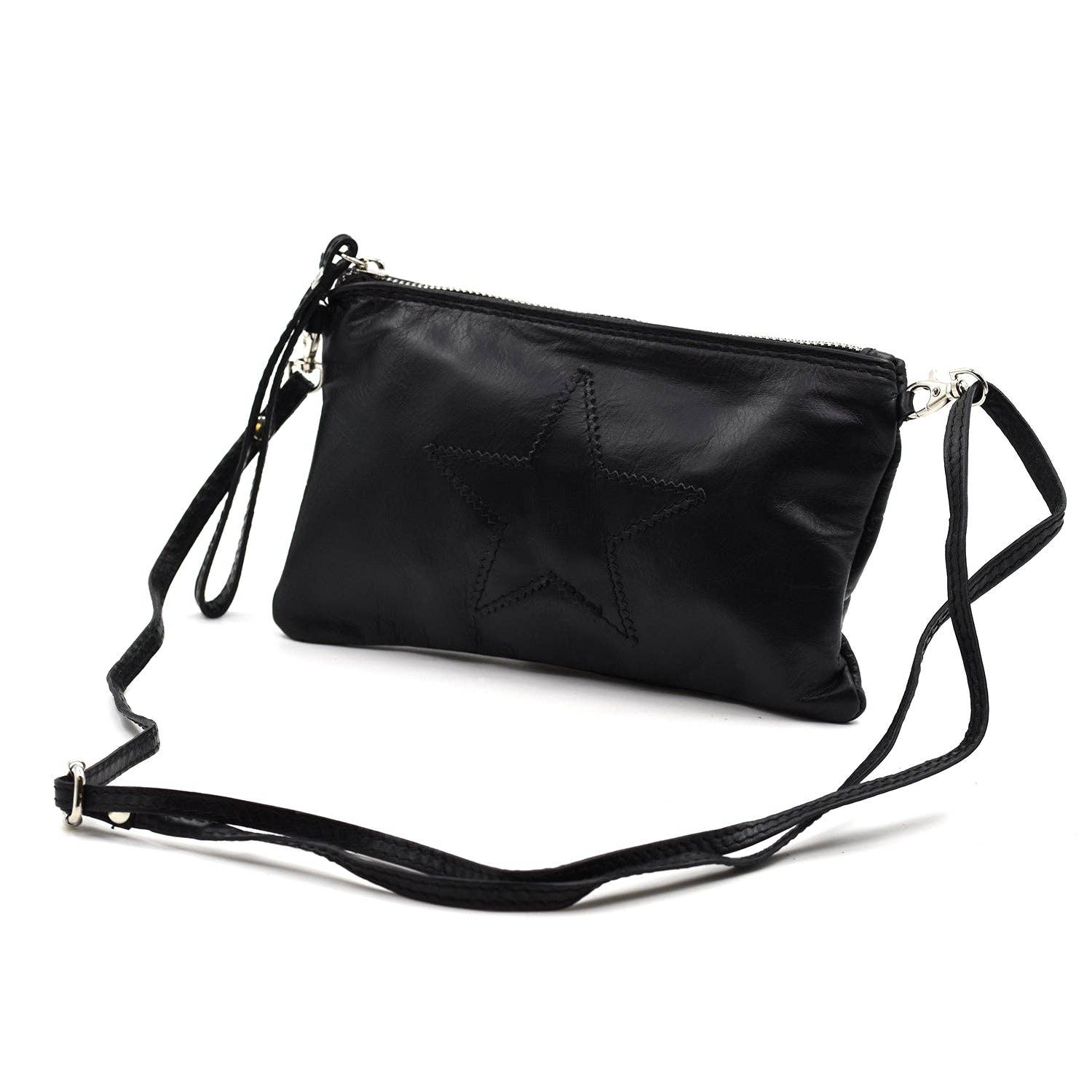 Tempest Designs – wholesale Crossbody bag – Women's – Real Italian leather star purse with cross body strap6