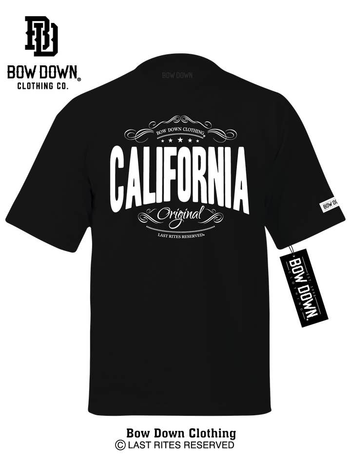California Stamp for wholesale by Bow Down Clothing