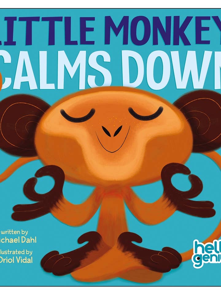 Little Monkey Calms Down Board Book for wholesale by Capstone