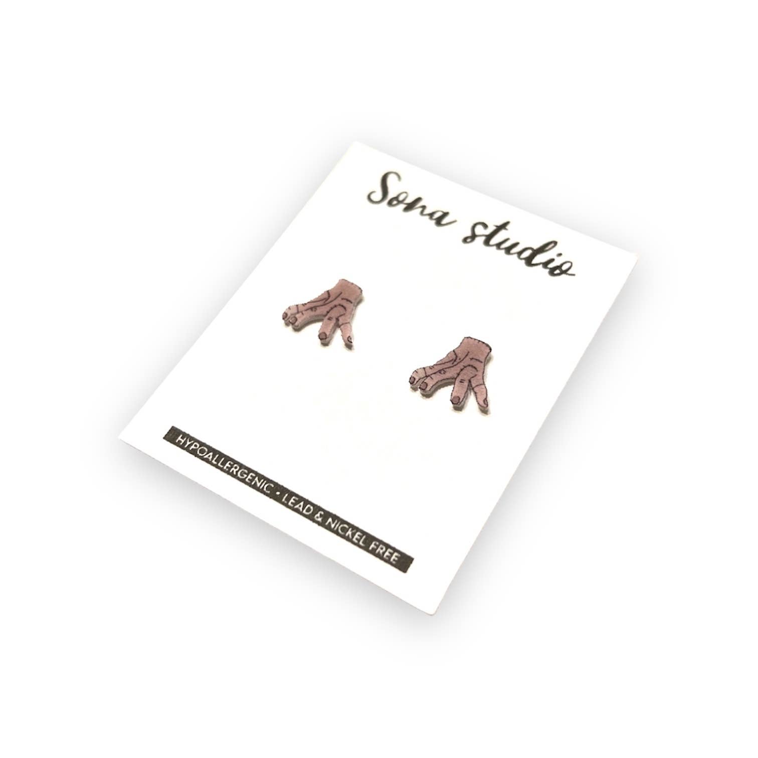 Sona Studio - Wholesale Stud/Post Earrings - Wednesday Thing Earrings1