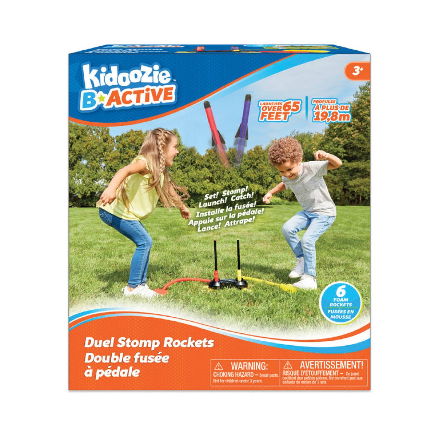 Epoch Everlasting Play - Wholesale Toy Set - Kids - Kidoozie Duel Stomp Rockets, Outdoor Play Set3