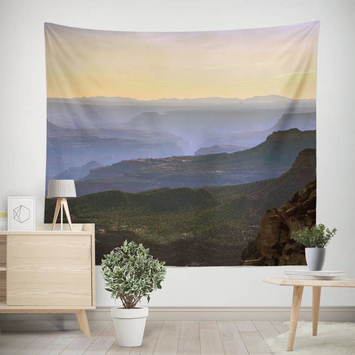 Grand Canyon Solnedgang Vægtæppe, Ørkendekoration, Arizona Sydvest for engroshandel hos lostkatphoto