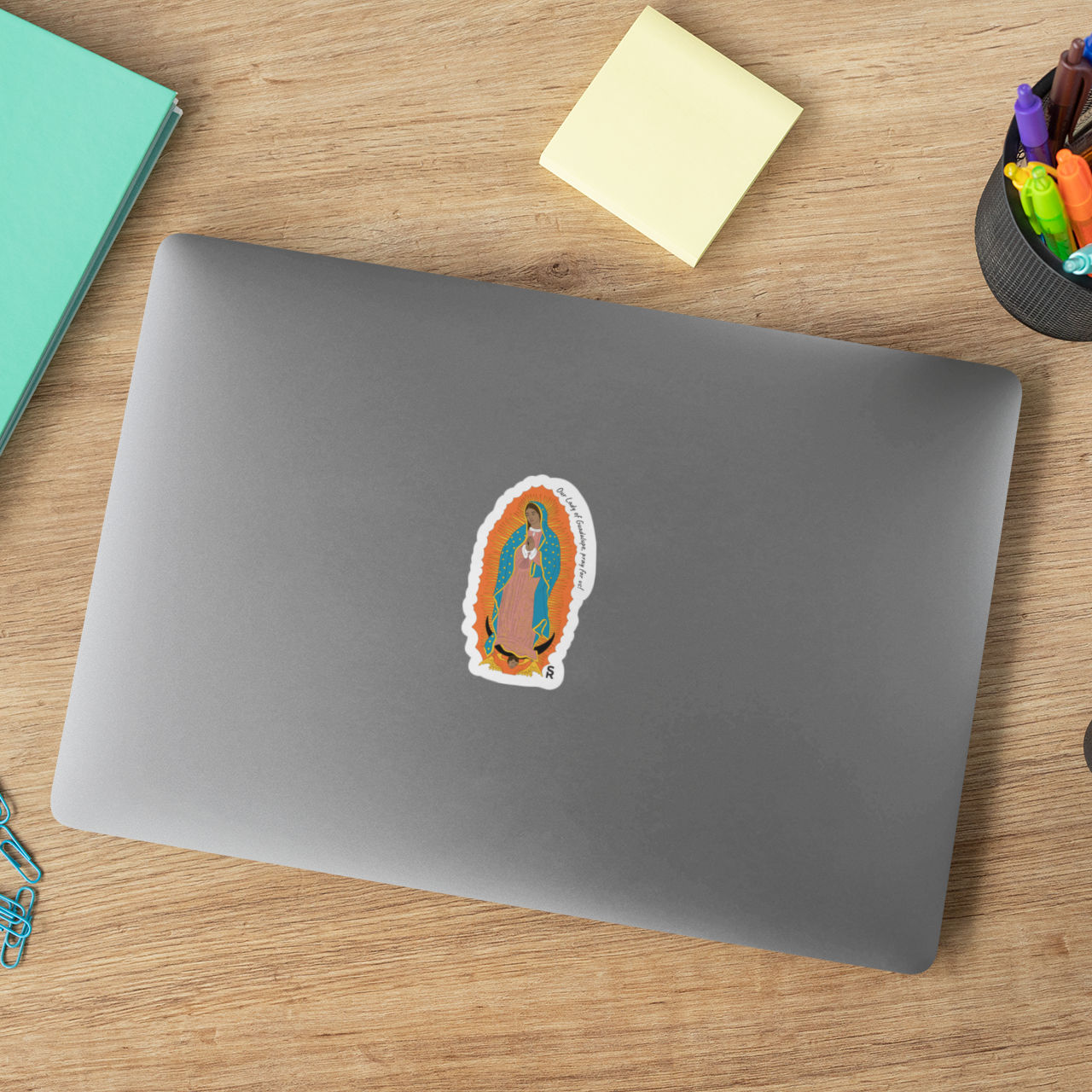 Sock Religious – wholesale Sticker – Our Lady of Guadalupe Sticker3