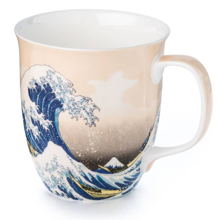 Hokusai 'The Great Wave' Java Mug for wholesale by McIntosh Mugs