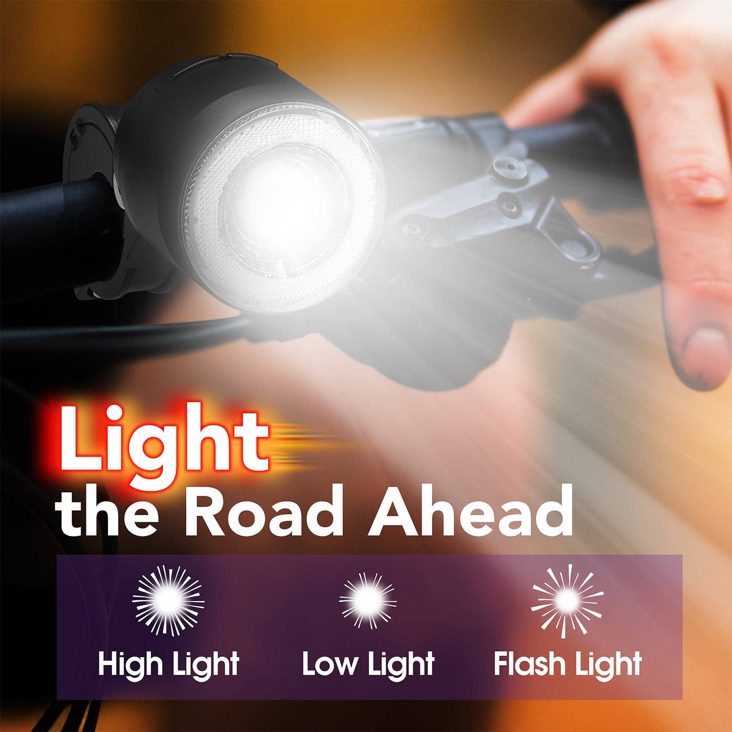 Fosmon – wholesale Biking accessories – Anti-Theft Bike Taillight & Headlight with Remote Control3