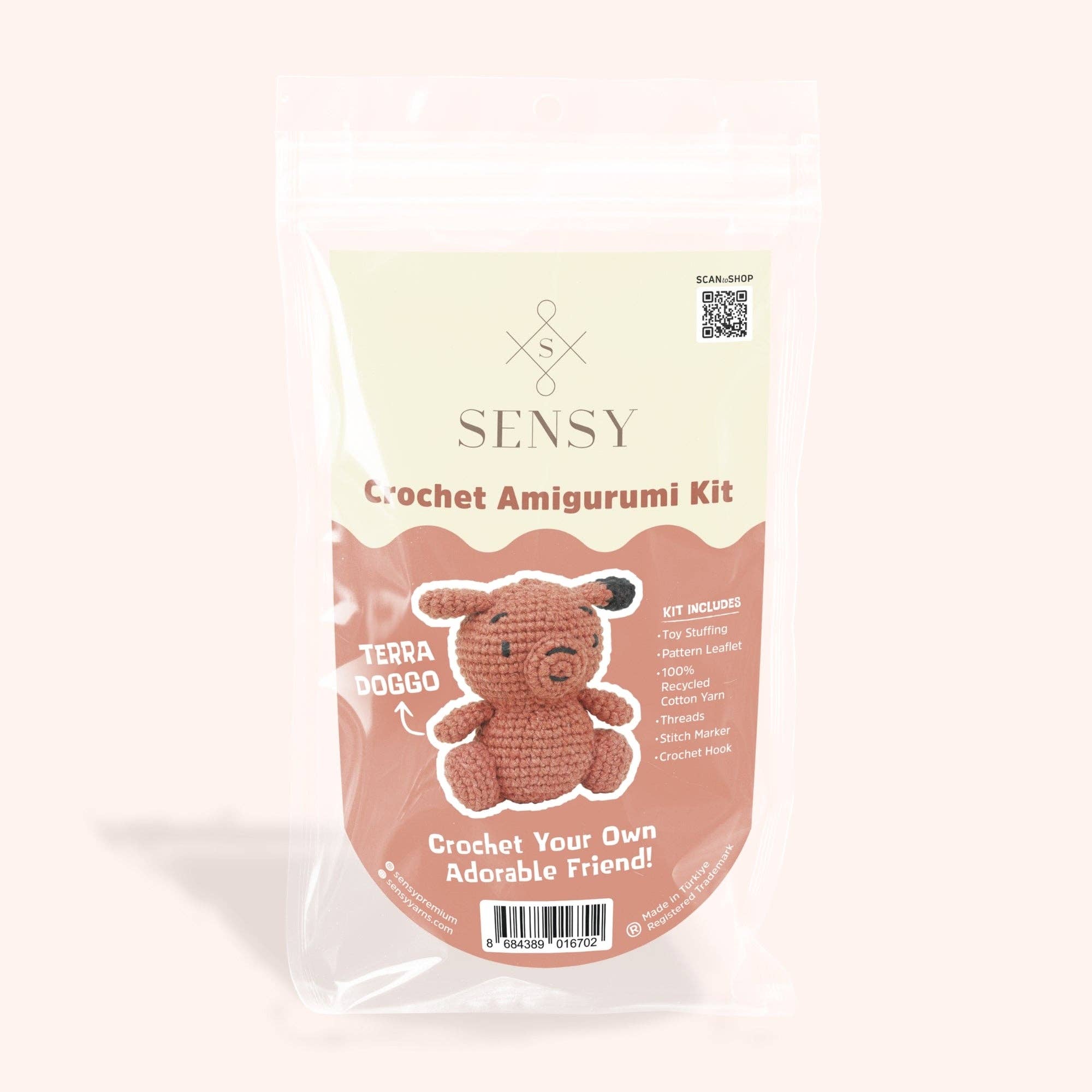 Sensy – Engroshandel Strikke-/hækleartikler – Sensy Hæklet Amigurumi Sæt19