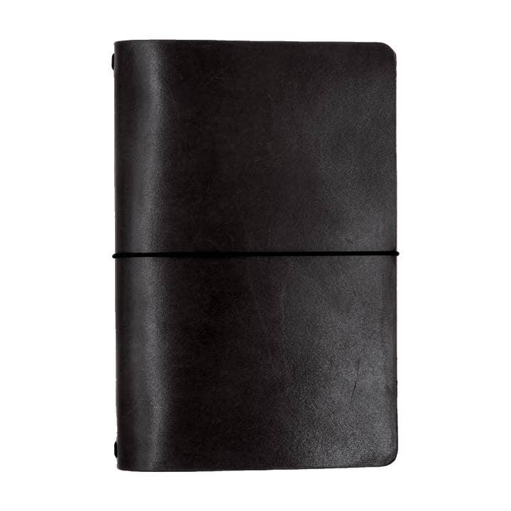 Woolly Made - Wholesale Journal/Diary - Refillable Leather Journal with Elastic Bands