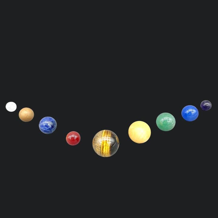 Crystal River Gems LLC - Wholesale Spiritual Stone/Crystal - Gemstone Planet Box (9 Pieces) Wholesale Polished Crystals1