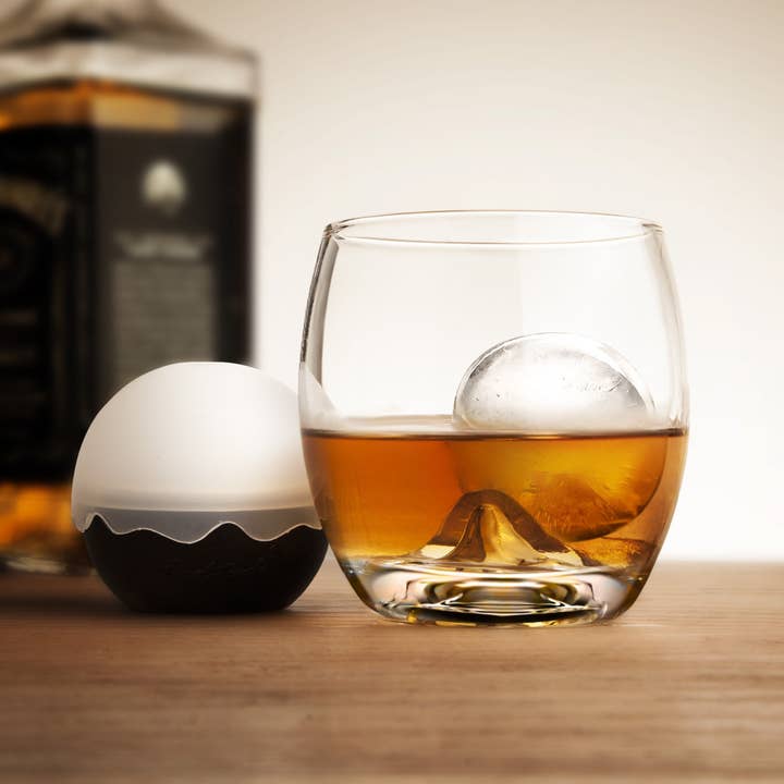Final Touch - Wholesale Cocktail/Liquor Glass - On The Rock Glass with Ice Ball Mould
