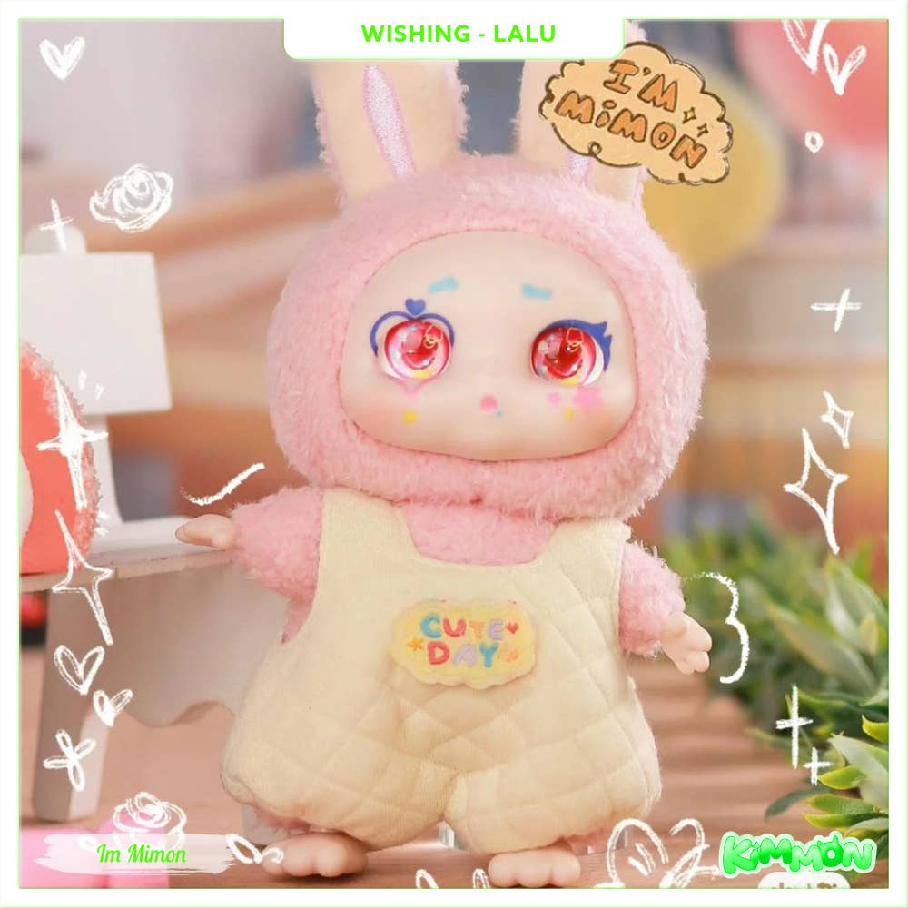 The Zoofy Group , LLC - Wholesale Stuffed/Plush Toy - Kids & Baby - KIMMON 7" IM MiMON PLUSH BLIND BOX 6 PC PDQ7