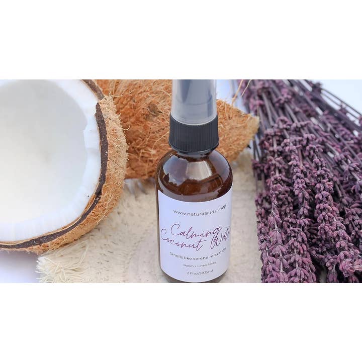 Calming Coconut Water - Room and Linen Spray for wholesale by Natural Suds & Body