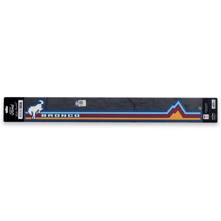 Ford Bronco Sunset Landscape Adhesive Decal for wholesale by Open Road Brands, LLC