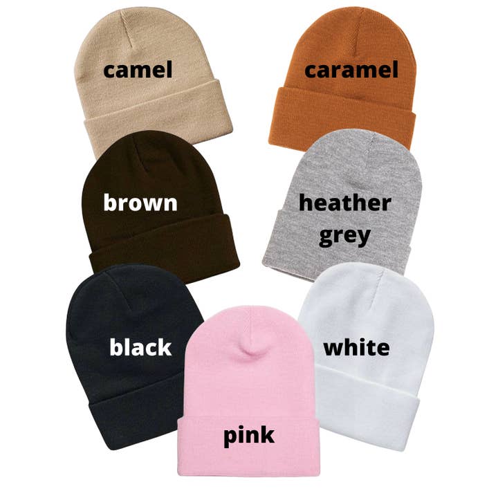 Honey Soul LLC - Wholesale Beanie - Women's - Embroidered Cross Knit Beanie