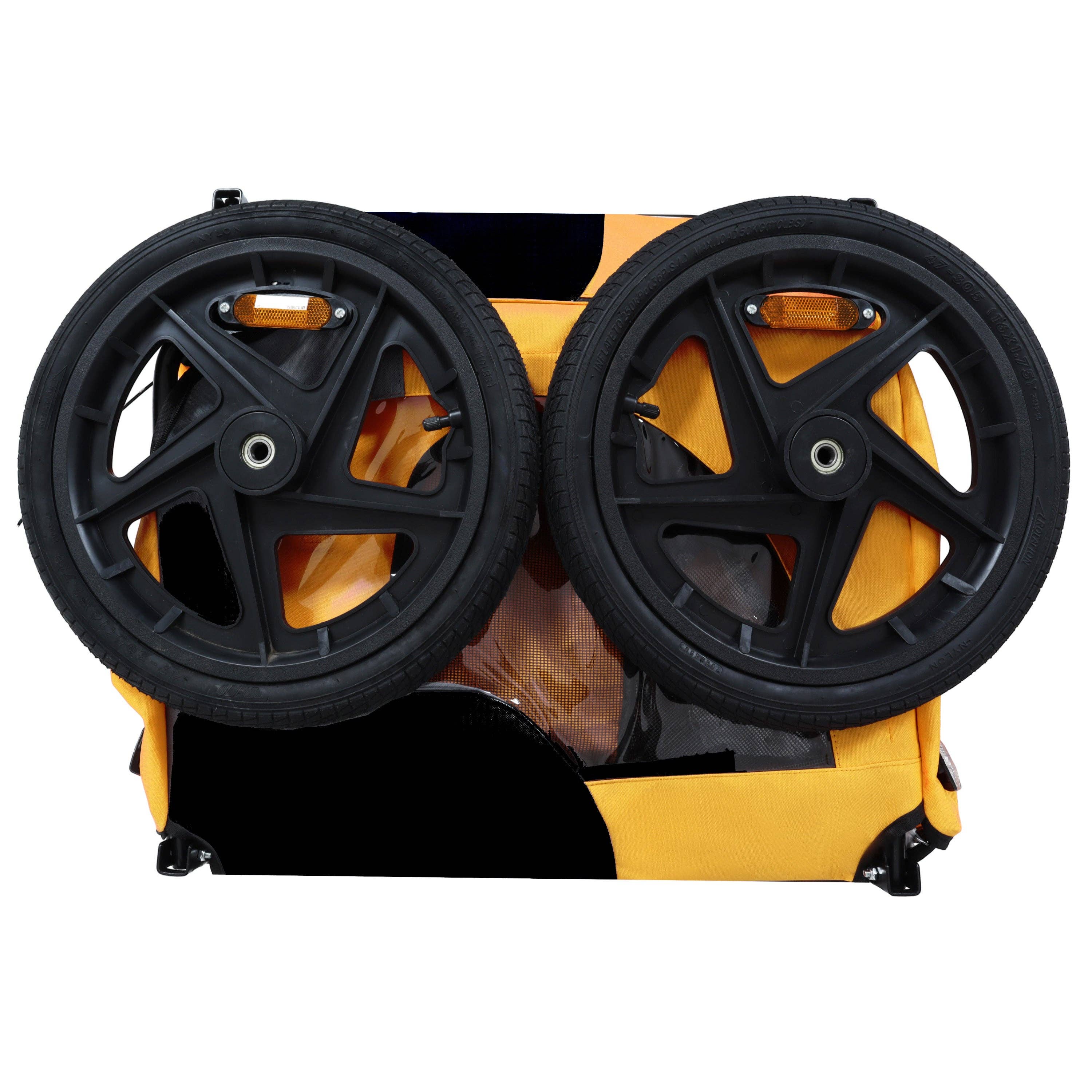 39F Inc. - Wholesale Pet Carrier - Cat/Dog - Folding Pet Bike Trailer for Small to Medium Dogs, Yellow16