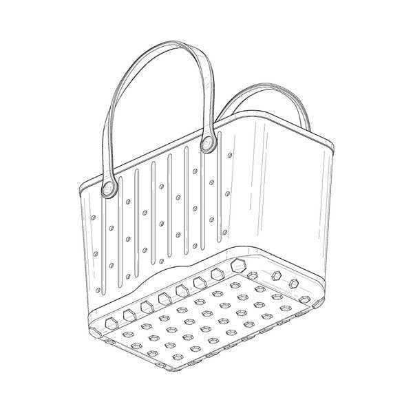 Suzie Q USA - Wholesale Beach Bag - Large Beach Tote Bag With Lines (+4 CT)4