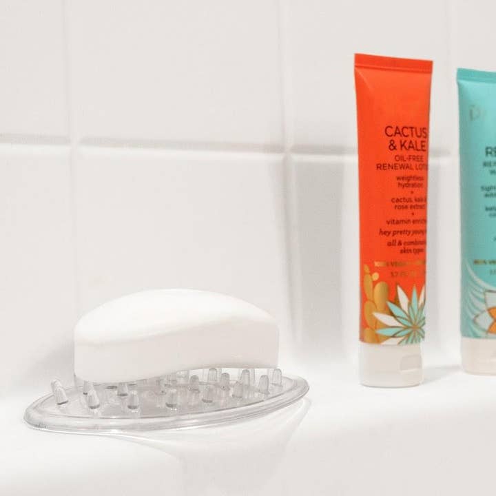 Better Houseware Corp. - Wholesale Bath Soap Dish - Soap Holder/Saver (Set of 2)2