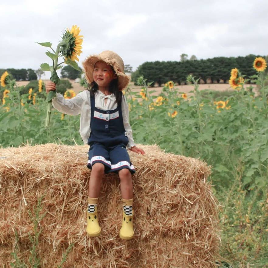 BOXBO - Wholesale Rain Boots - Kids - Bottes de pluie KERRAN Mustard Boots pour tout-petits4